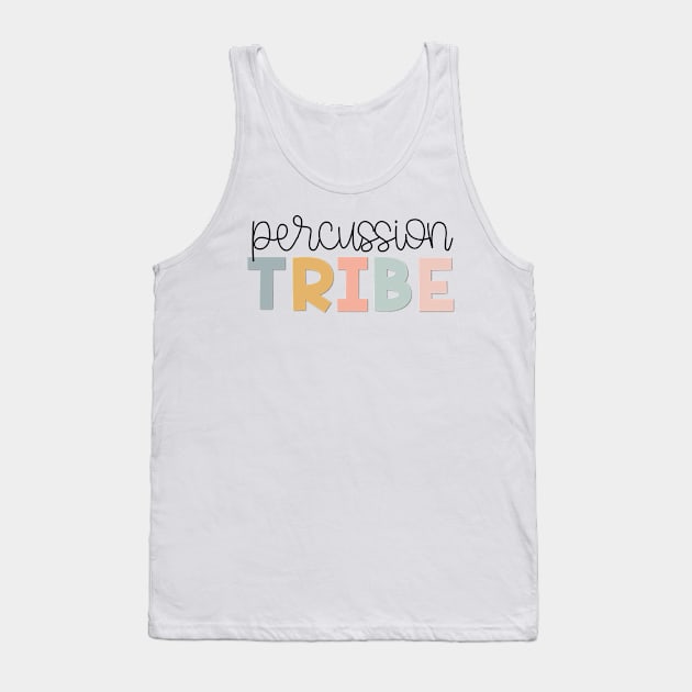 Percussion Tribe Muted Pastels Tank Top by broadwaygurl18